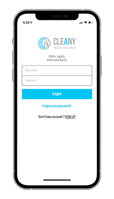 Cleany Mobile App